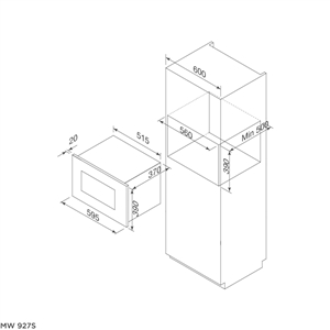 Lò Vi Sóng Malloca MW 927S
